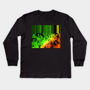 clubbing.exe Kids Long Sleeve T-Shirt